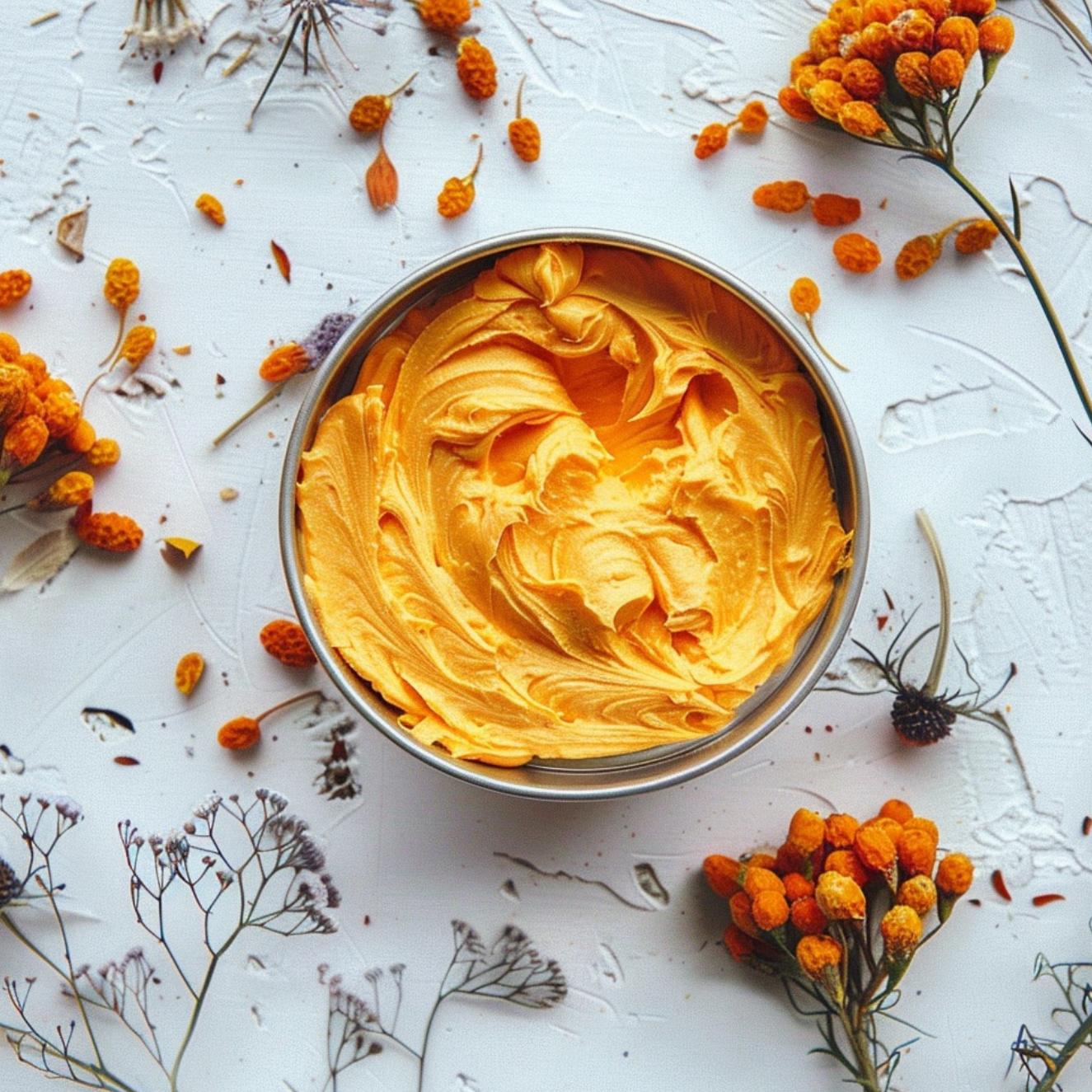 Organic Face and Neck butter with Sea buckthorn & Rosehip