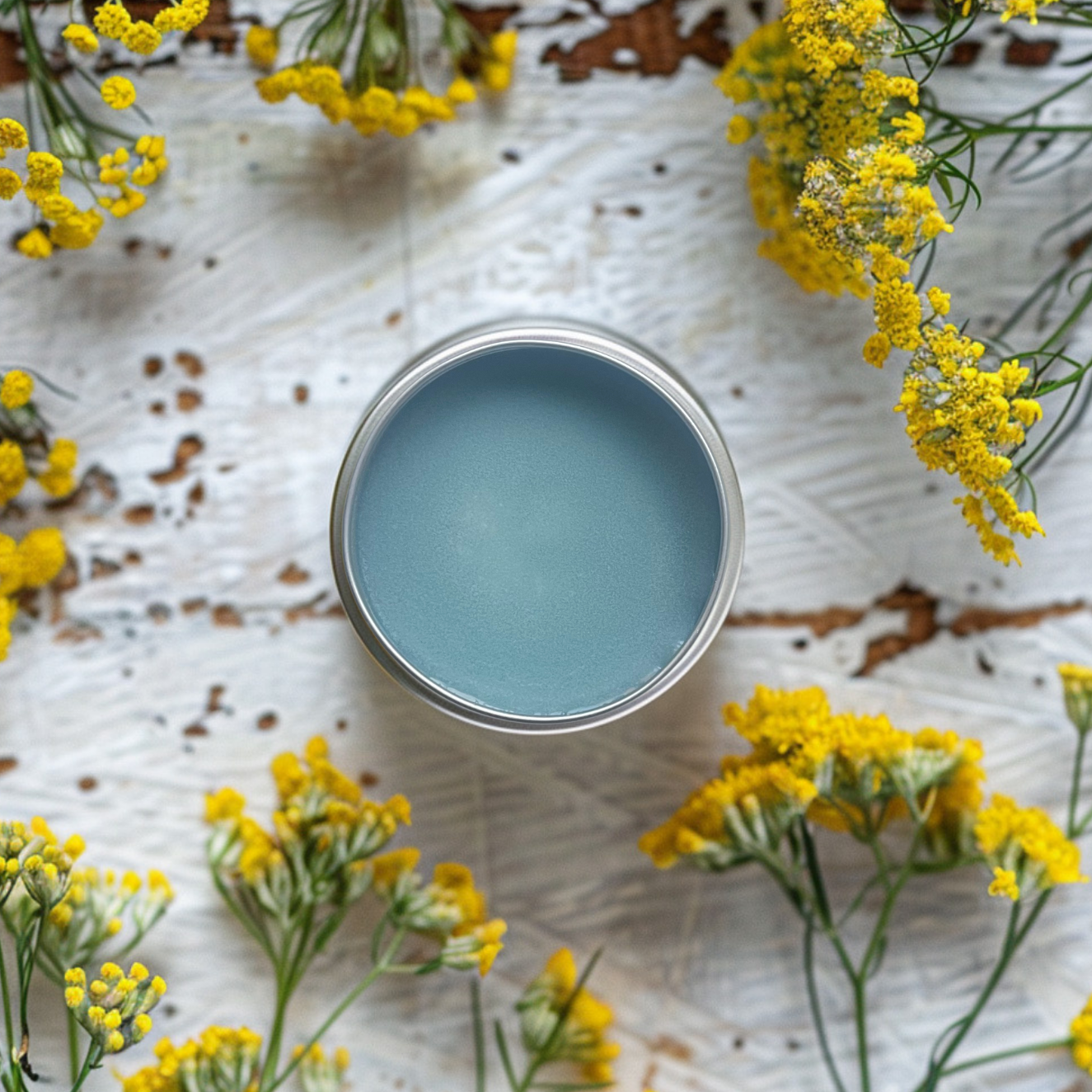 Organic Vegan Lip Balm & Wellbeing tool: Blue Tansy 15g