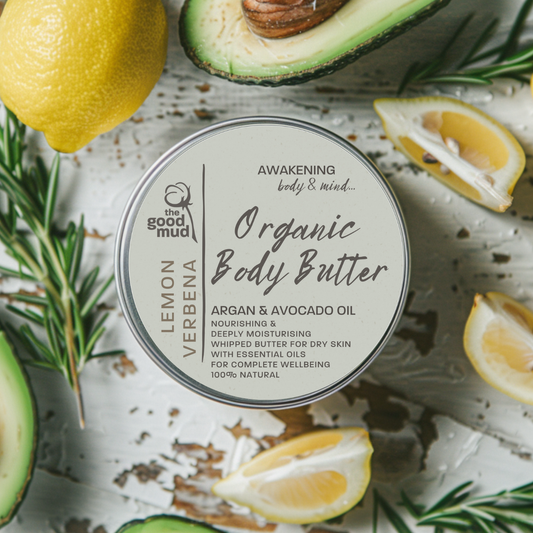 Lemon Organic Body butter with Avocado & Argan oil 150ml